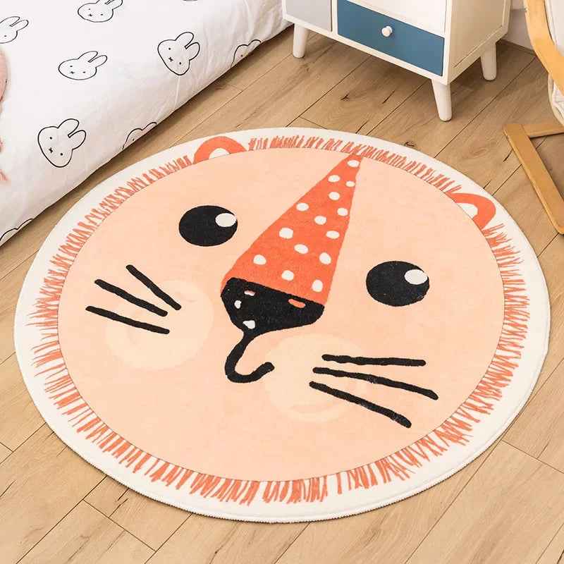 Tapis Rond Animaux