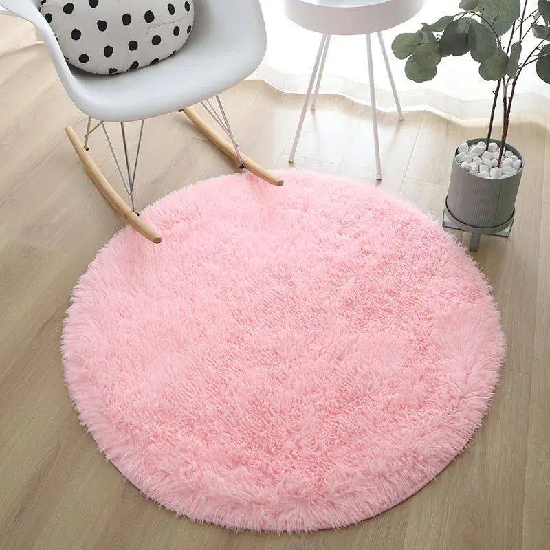 Tapis Rond Doux