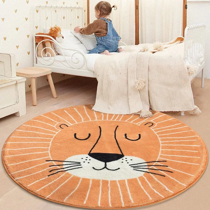 Tapis Rond Animaux