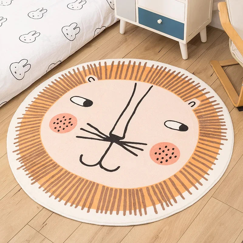 Tapis Rond Animaux