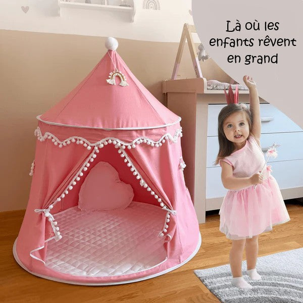 Tente Château Enfant avec Coussin