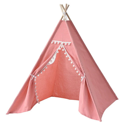 Tipi Enfant Rose Pliable