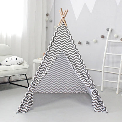 Tipi Rayé Noir & Blanc