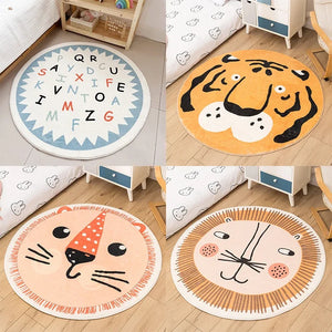 Tapis Rond Animaux