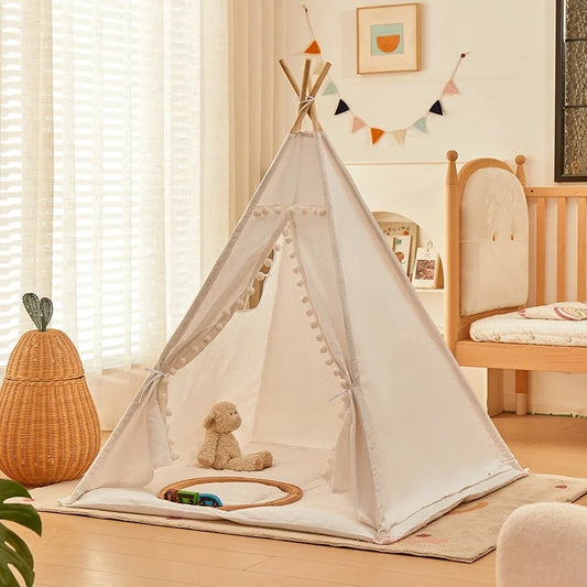 Tipi Enfant Blanc Pliable