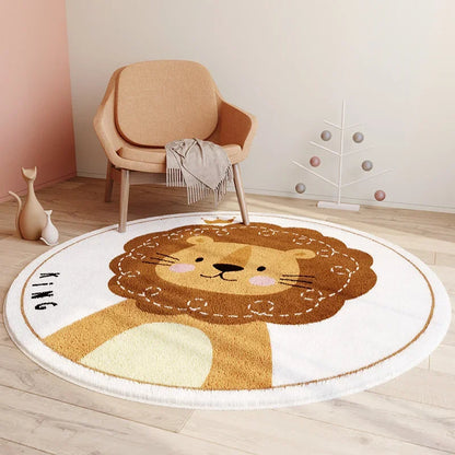 Tapis Rond Animaux