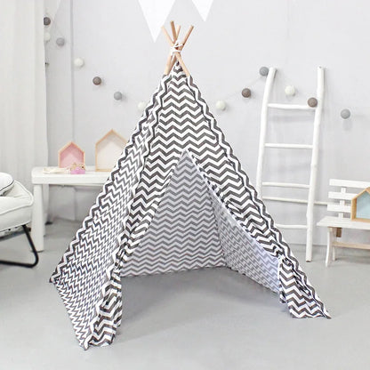 Tipi Rayé Noir & Blanc