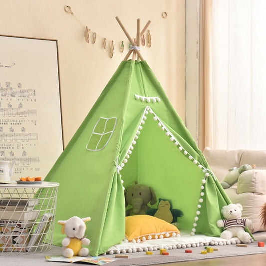 Tipi Enfant Vert Pliable
